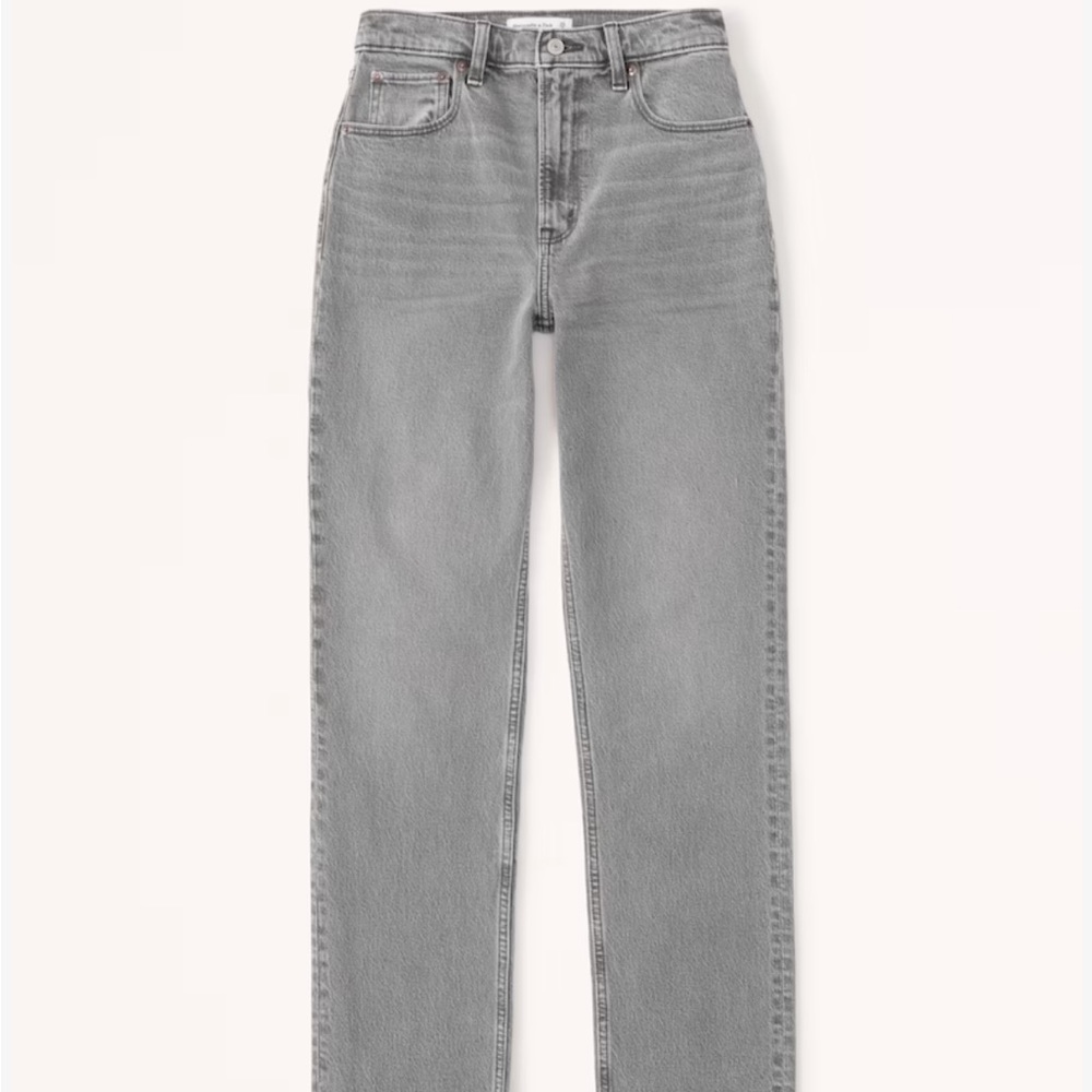 Abercrombie & Fitch Curve Love 90s Ultra High Rise Jeans